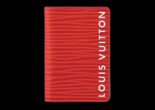 Louis Vuitton Pocket Organizer Vermillion Red