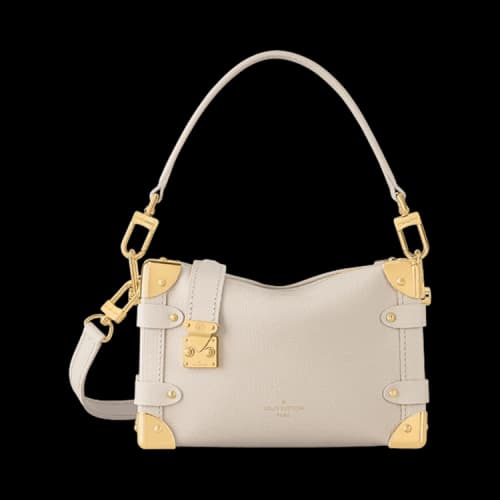 Louis Vuitton Side Trunk PM 'Chalk Calf Leather'