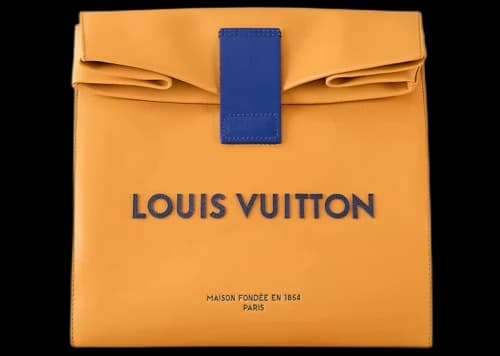 Louis Vuitton Sandwich Bag Safran