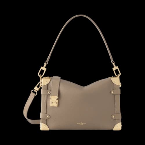 Louis Vuitton Side Trunk MM 'Taupe Calf Leather'