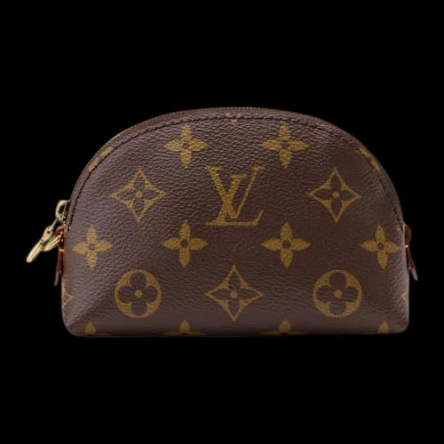 Louis Vuitton Cosmetic Purse 'Brown Monogram Canvas'