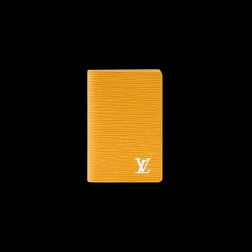 Louis Vuitton Pocket Organizer 'Yellow Epi Leather'