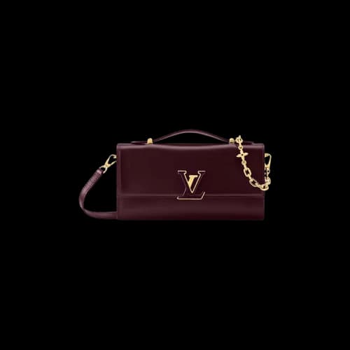 Louis Vuitton Wallet On Chain Capucines 'Wine Red'