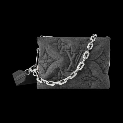 Louis Vuitton Coussin PM 'Black Jeans Puffygram'