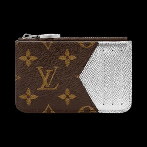 Louis Vuitton Romy Card Holder 'Brown Monogram Canvas/Silver'