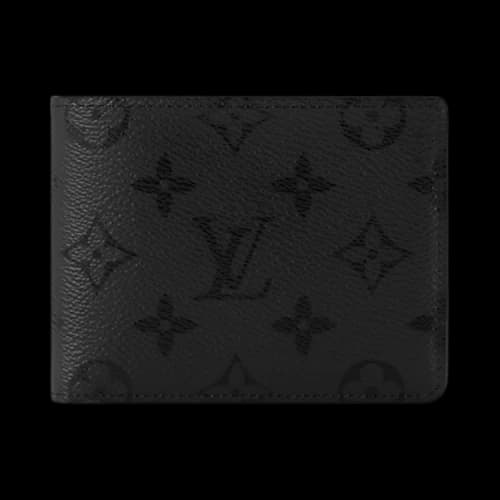 Louis Vuitton Multiple Wallet 'Black Monogram Midnight Canvas'