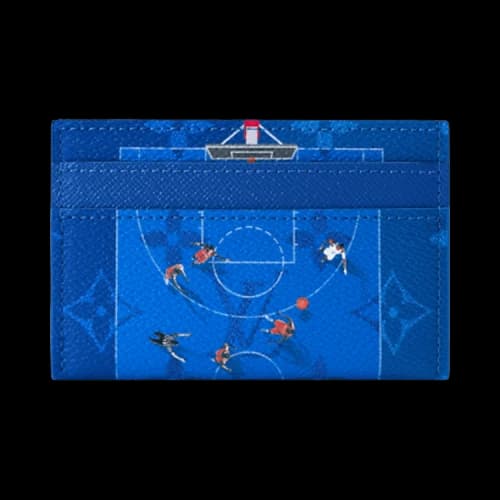 Louis Vuitton Basketball Double Card Case Basketball/Blue