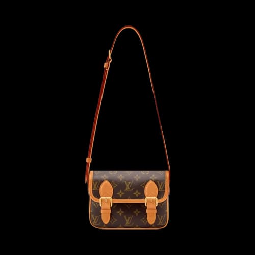 Louis Vuitton Satchel Wearable Wallet 'Brown Monogram Canvas'