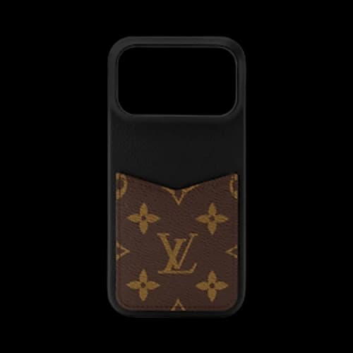 Louis Vuitton Bumper Pallas Iphone 17 Pro 'Brown Monogram Canvas/Black'