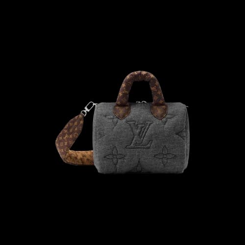 Louis Vuitton Speedy Bandouliere 25 'Black Jeans'