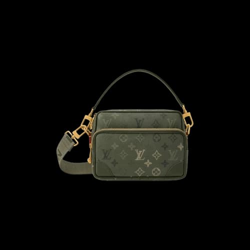 Louis Vuitton Nil 'Khaki Green Monogram Canvas'