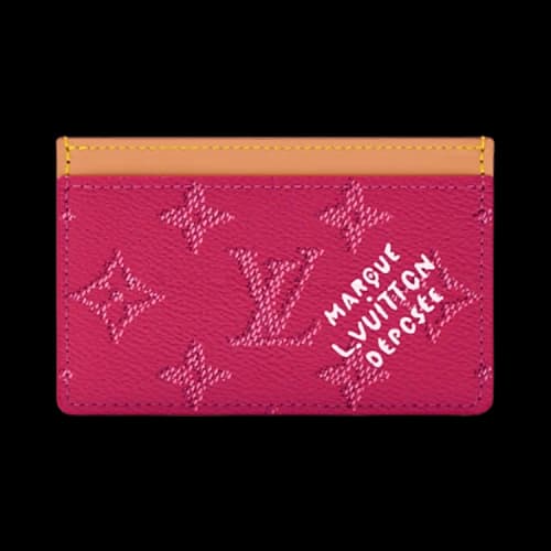 Louis Vuitton Card Holder 'Pondicherry Pink Monogram Canvas'