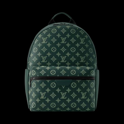 Louis Vuitton Discovery Backpack Pm 'Forest Green Monogram Shadow Calfskin Leather'