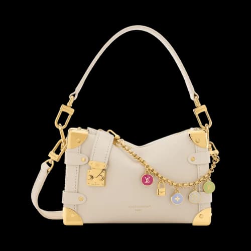 Louis Vuitton Side Trunk PM 'Chalk Calf Skin'