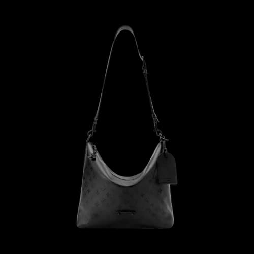 Louis Vuitton Vagabond Hobo 'Black Monogram Midnight Canvas'