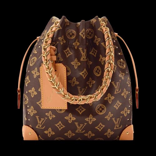Louis Vuitton Noé Trunk 'Origine Ebene Monogram Linen/Cotton Canvas'