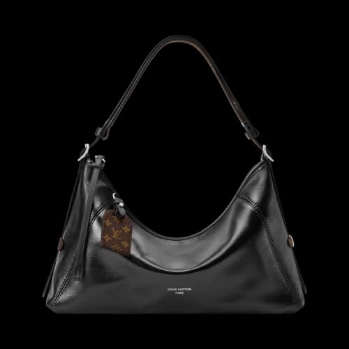 Louis Vuitton Carryall East West 'Black Lamb Leather'