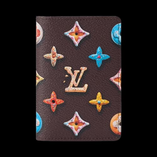 Louis Vuitton Pocket Organizer 'Chocolate Monogram Donuts Canvas'