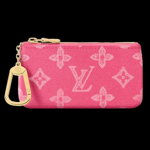Louis Vuitton Key Pouch Louis Vuitton Rose Ruban