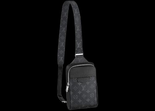 Louis Vuitton Outdoor Slingbag Taigarama Noir Black