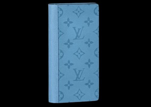 Louis Vuitton Brazza Wallet Denim