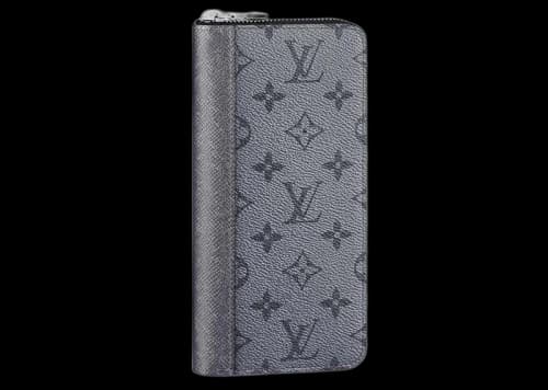 Louis Vuitton Zippy Wallet Vertical Gunmetal Gray