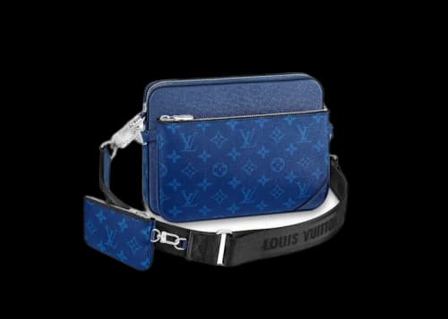 Louis Vuitton Trio Messenger Cobalt Blue