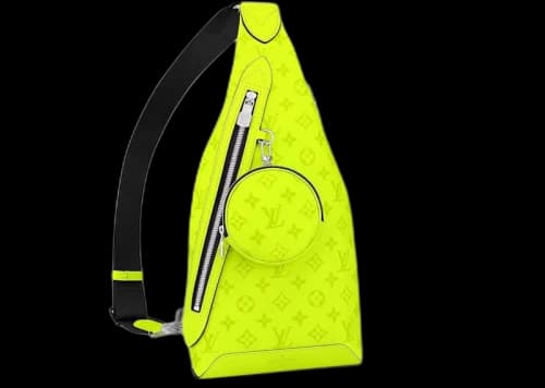 Louis Vuitton Duo Sling Bag Neon Yellow