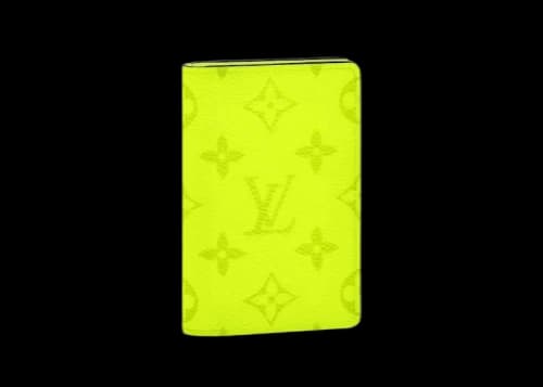 Louis Vuitton Pocket Organizer Neon Yellow