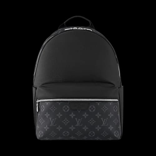 Louis Vuitton Discovery Backpack 'Black Taiga Cowhide Leather/Monogram Canvas'