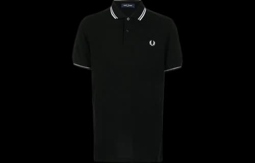 Fred Perry embroidered-logo polo shirt