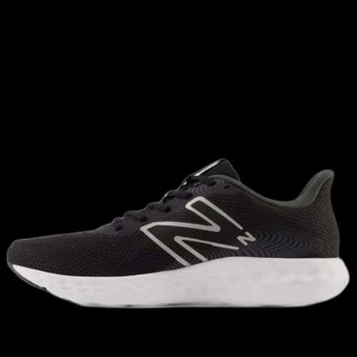 New Balance 411v3 Shoes 'Black Dark Silver Metallic'