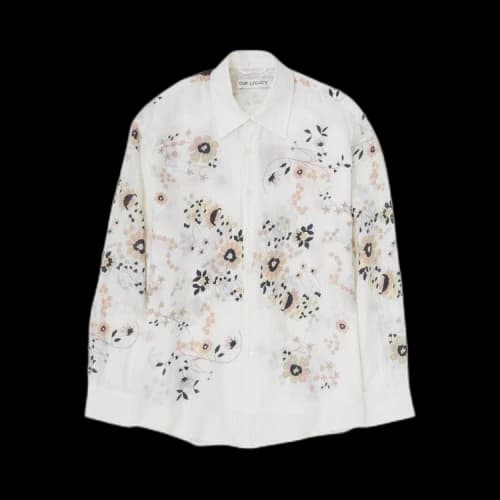 Our Legacy Eastern Flower Print Above Shirt 'White'