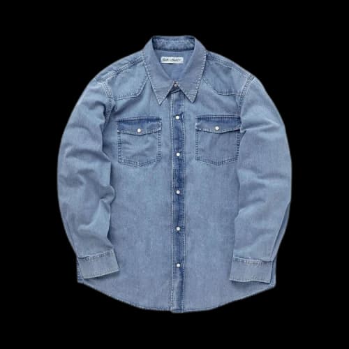 Our Legacy Frontier Denim Shrit 'Rider Wash'