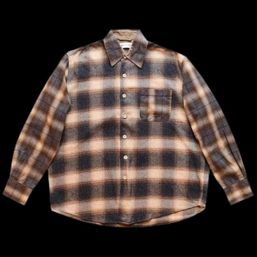 Our Legacy Check Plaid Above Shirt 'Beige'