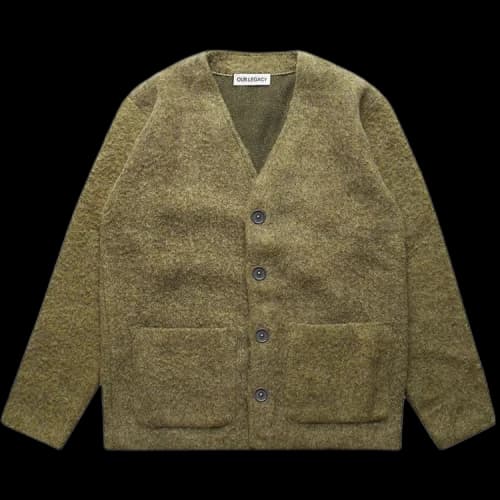 Our Legacy Brushed Cardigan 'Green'