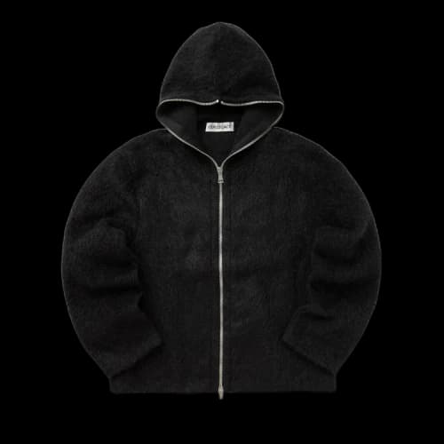 Our Legacy Full Zip Hoodie 'Black'
