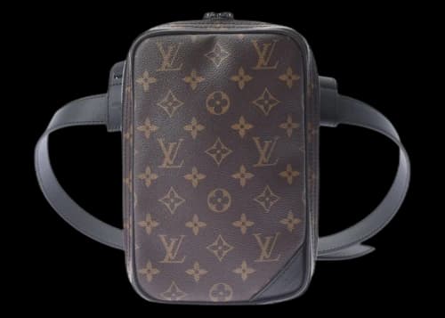 Louis Vuitton Side Bag Monogram Utility Brown