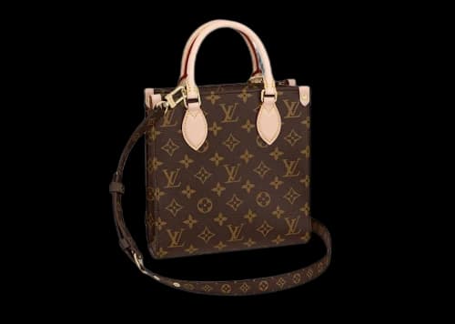 Louis Vuitton Sac Plat BB Bag Monogram Brown/Natural