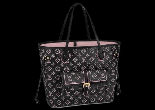 Louis Vuitton Neverfull MM Monogram Black
