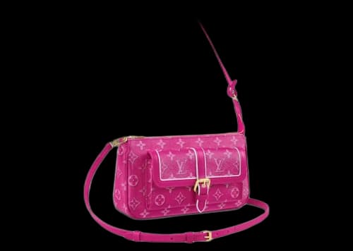 Louis Vuitton Maxi Multi Pochette Accessoires Fuchsia Pink