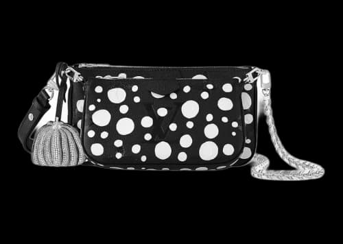 Louis Vuitton x Yayoi Kusama Multi Pochette Accessoires Black/White