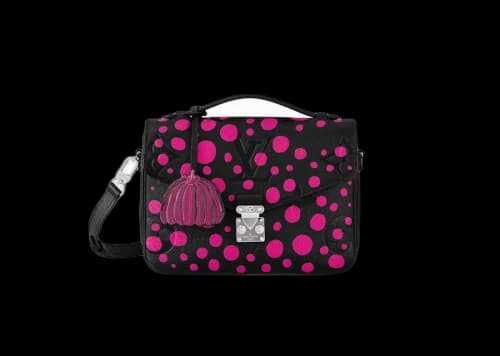Louis Vuitton LV x YK Pochette Metis Black/Fuchsia