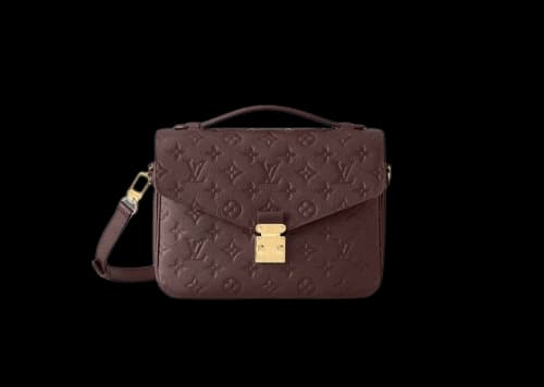 Louis Vuitton Pochette Metis Wine