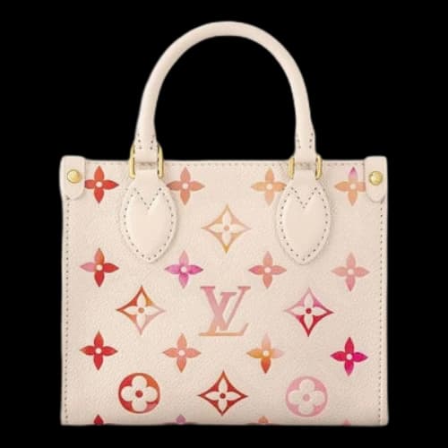 LOUIS VUITTON OnTheGo BB Monogram Empreinte Handbag 'Sunrise Aquarelle' (Women's)