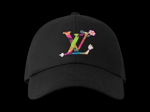 Louis Vuitton x Takashi Murakami Superflat Cap Black