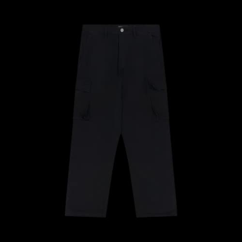 PURPLE BRAND Cotton Cargo Pants 'Black'