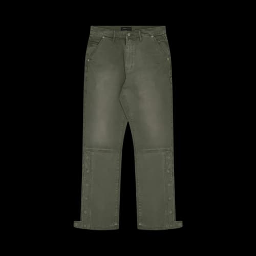 PURPLE BRAND Snap Carpenter Pants 'Green'