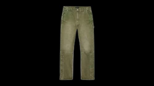 Purple Brand Snap Carpenter Pant Green
