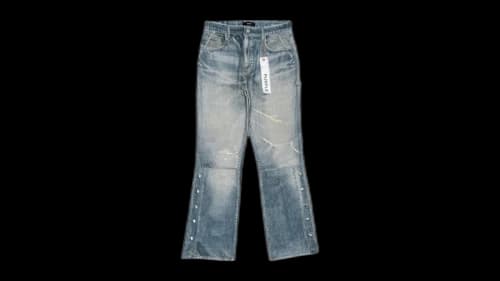 Purple Brand M5005-TBBD325 Twill Snap Carpenter Pant Blue